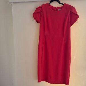 Calvin Klein Bold Red Mini Dress